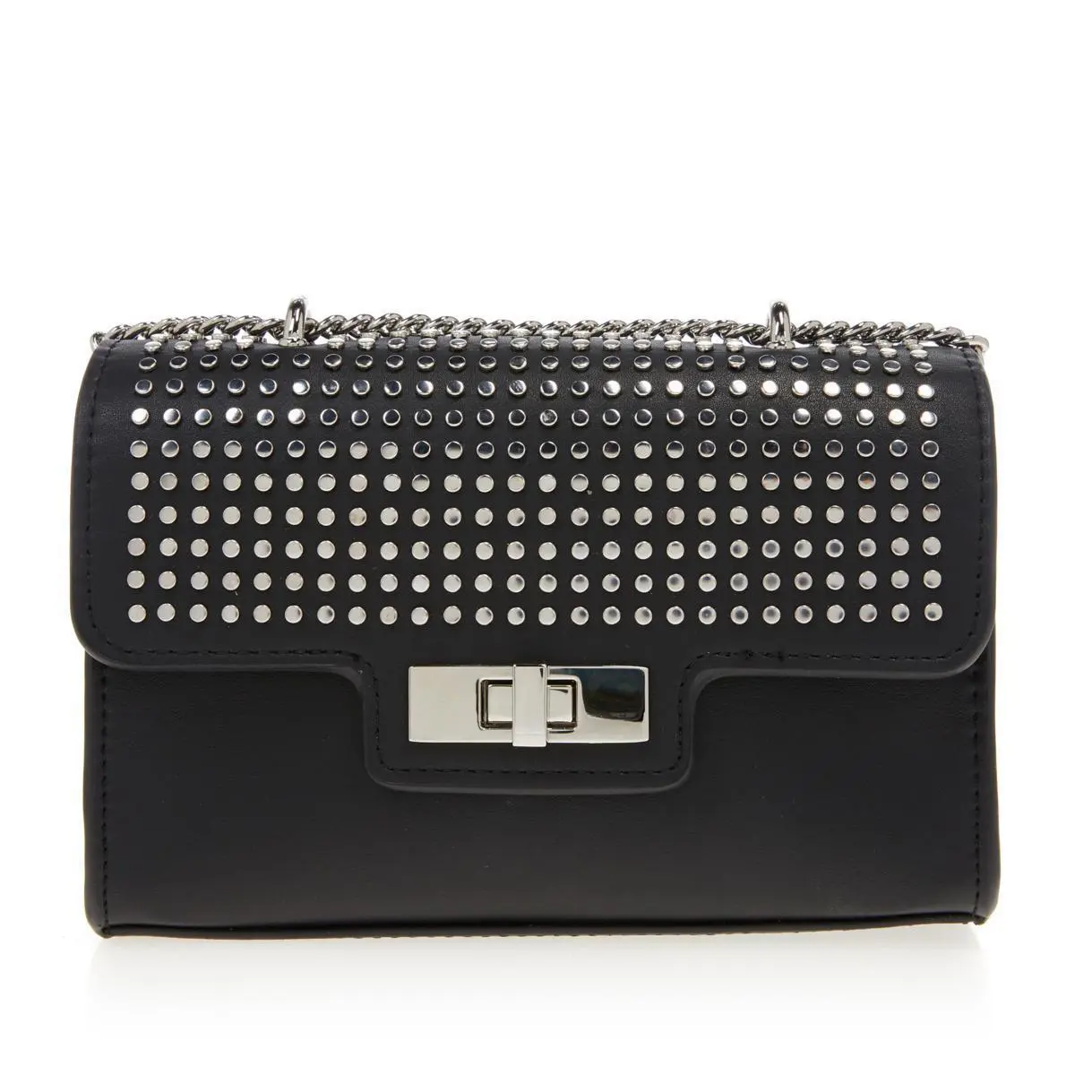 Steve Madden Ringo Chain Strap Crossbody 600838-J Black