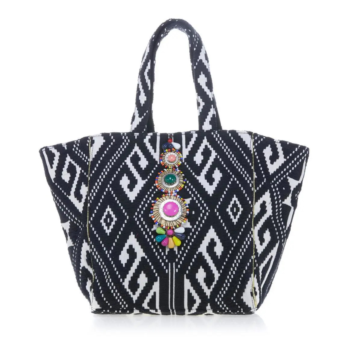 Steven by  Zena Tote 591807-J Black by Steve Madden