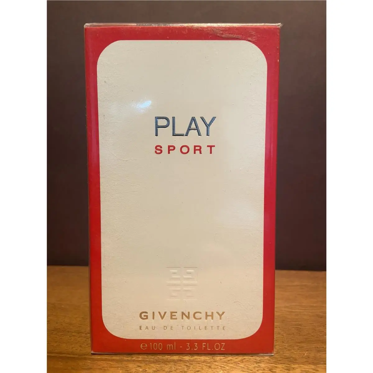 Givenchy Play Sport 3.3 Fl. OZ /100 ML Eau de Toillete Spray For Men Rare