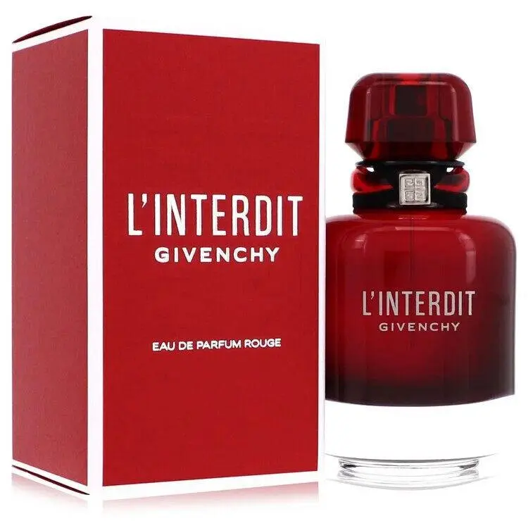 L`interdit Rouge Perfume By Givenchy Eau De Parfum Spray 2.6oz/77ml For Women