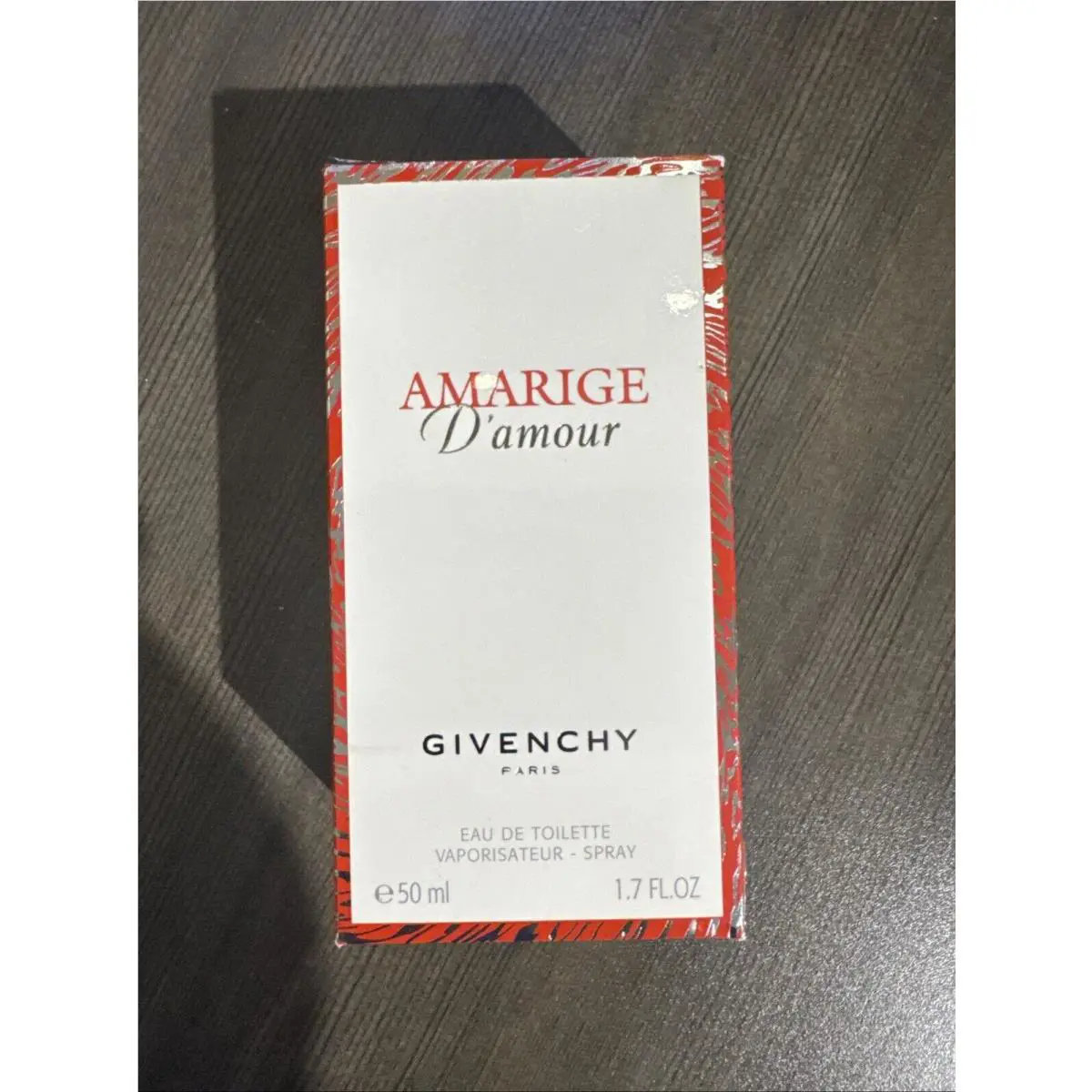 Amarige D`amour by Givenchy Vintage 1998 Edt 1.7 Oz/50 Ml. Rare Htf. Nib