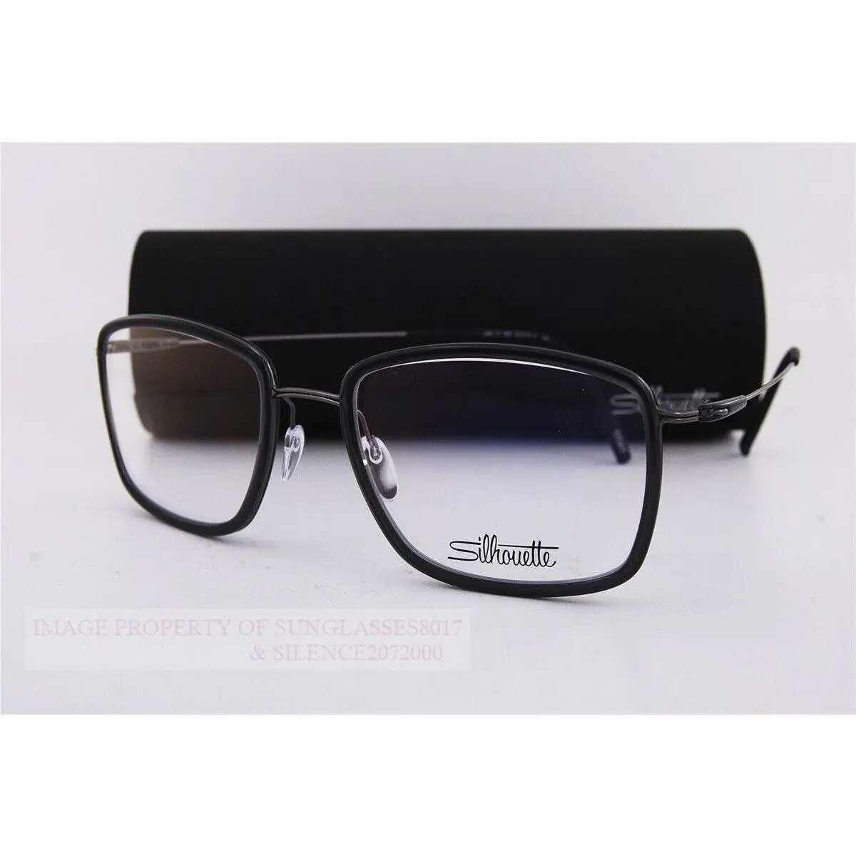 Silhouette Eyeglass Frames Dynamics Colorwave Contour 5580 6560 Ruthenium 52