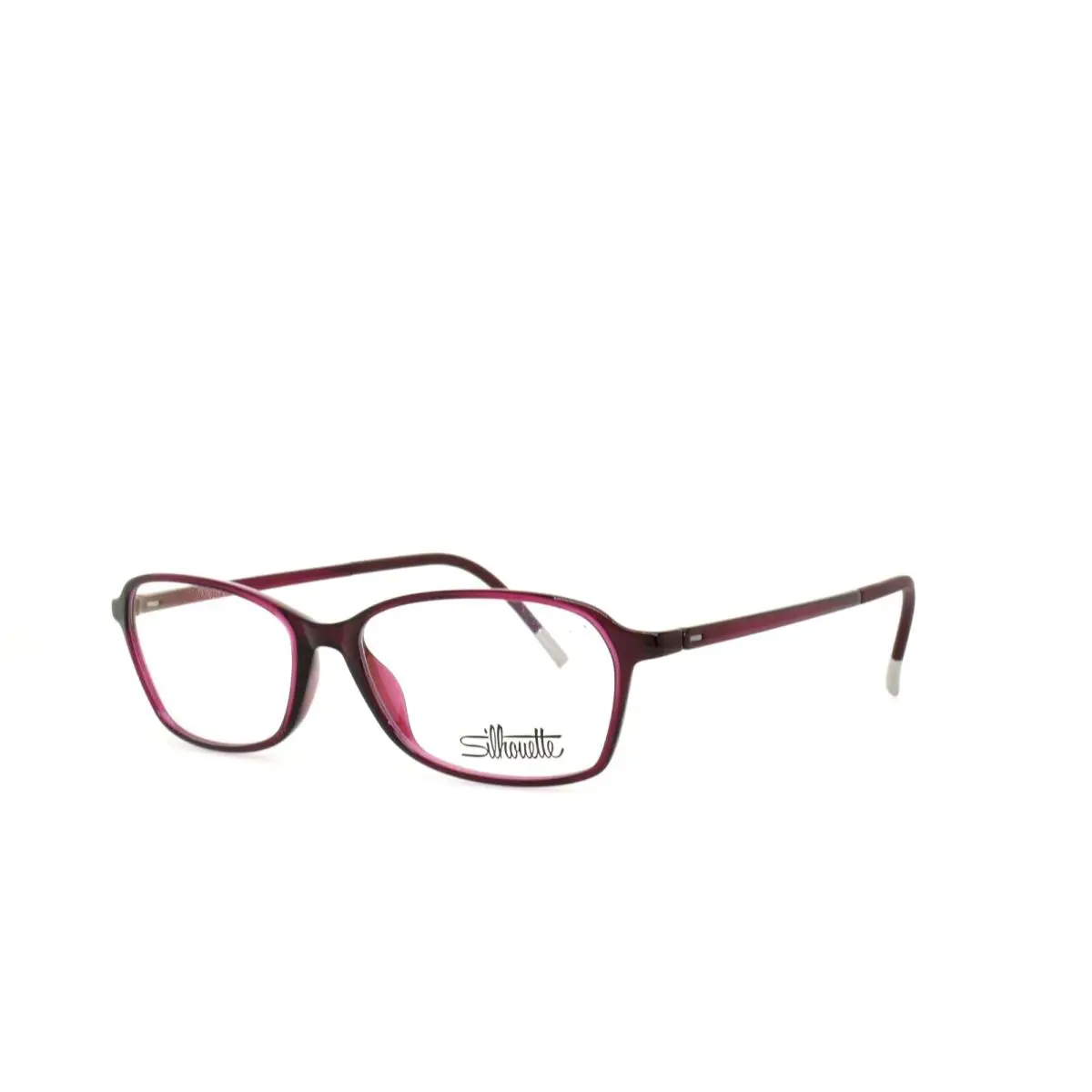 Silhouette Spx Illusion 1583 75 4010 Eyeglasses 50-14-130 Dark Wine - Frame: Wine