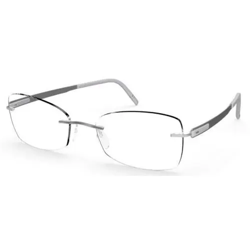 Silhouette Eyeglasses 5555 8640 Blend 52/19/140 Fossil Gray 5555/HC-8640