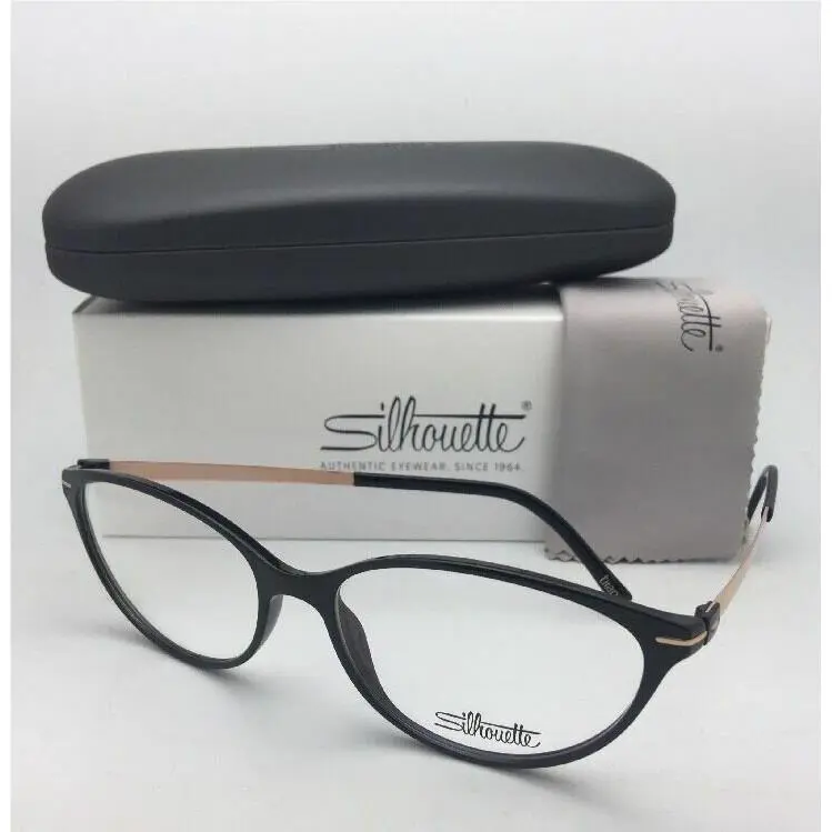 Silhouette Eyeglasses Spx 1578 75 9020 56-16 135 Black Bronze Frames