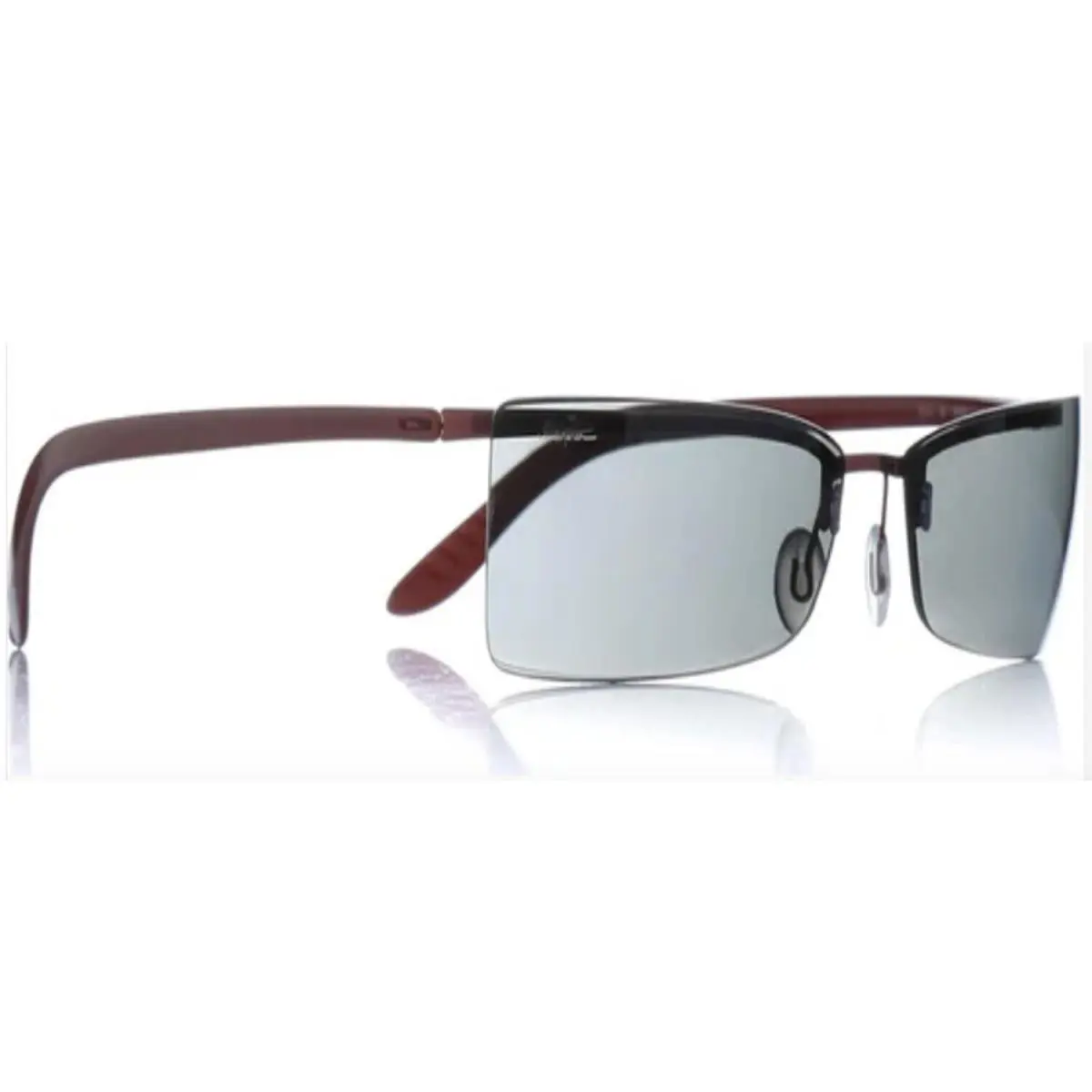 Silhouette Titinium Spx Sunglasses Limitededition Red/ Smoke 8596-6128
