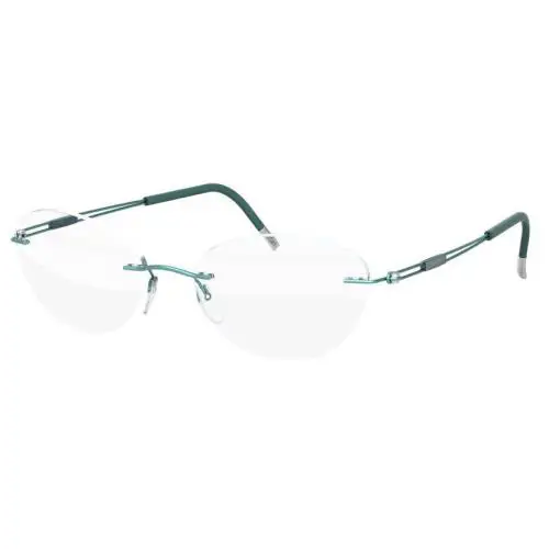 Silhouette 5521 Eyeglasses Tng Titan Next Generation 52/17/140 Teal 5521/FB-5040