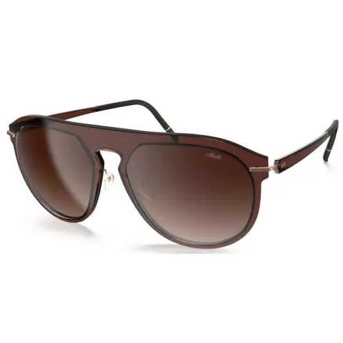 Silhouette 4083 Antibes Collection 58/17/140 Titanium Brown 4083/75-6130