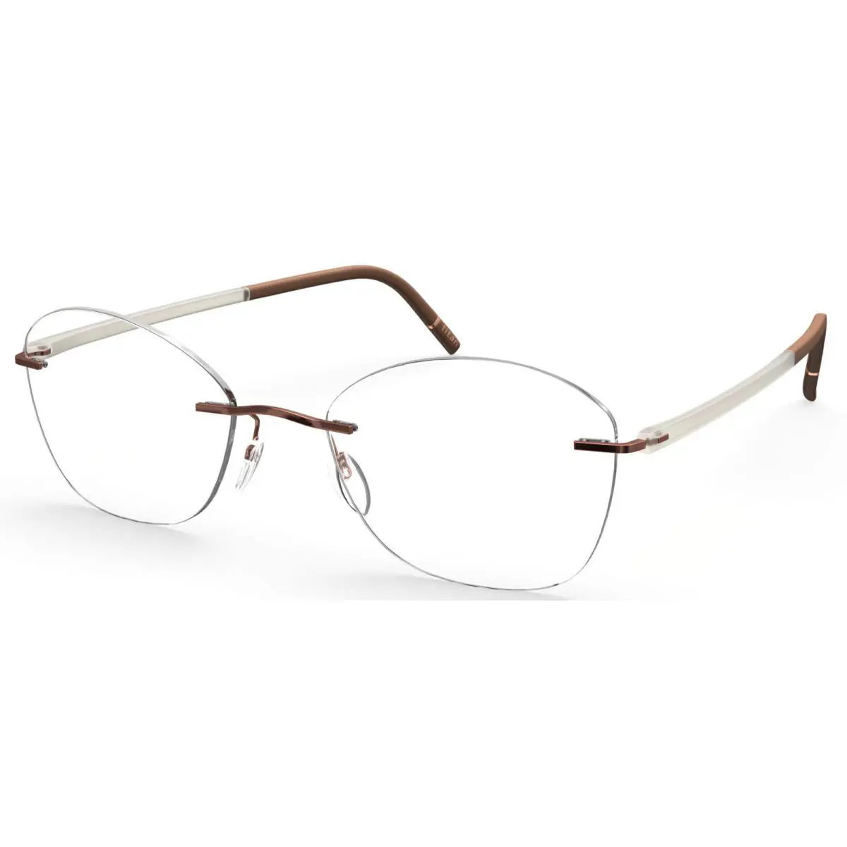 Silhouette Eyeglasses The Wave Hazel Ivory 54MM-17MM-135MM 5567/EU-6040