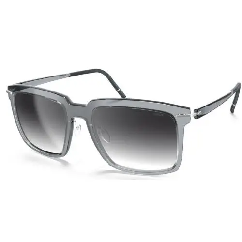 Silhouette 4082 Menton Collection 55/19/140 Titanium Grey Blue 4082/75-6510 - Frame: Multicolor
