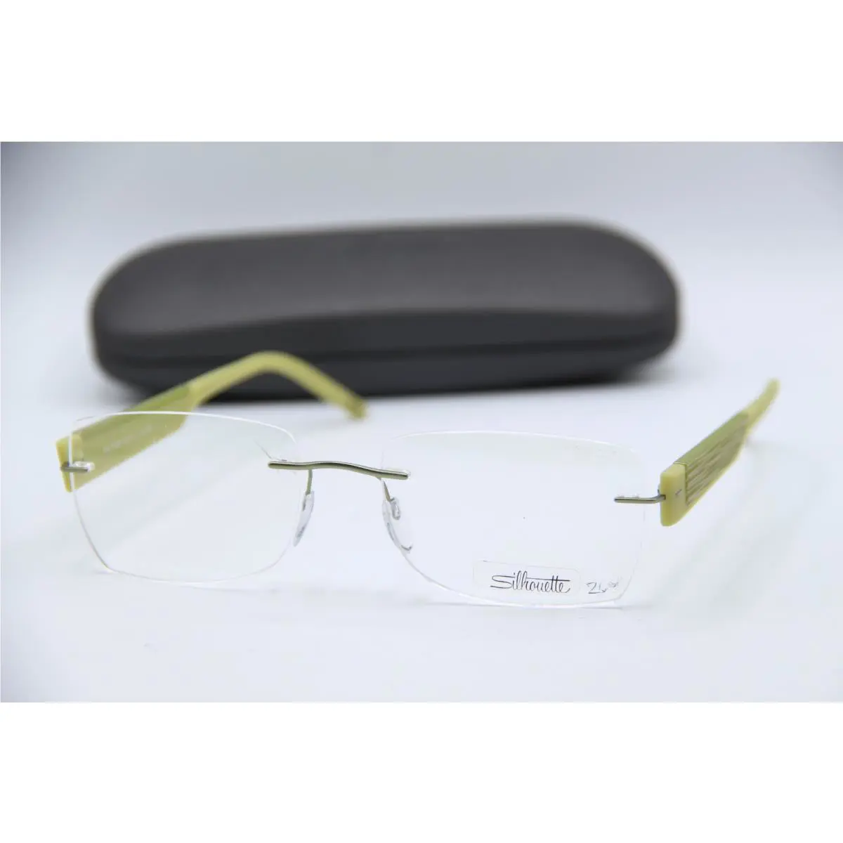 Silhouette Spx 4449 40 6051 Green Gunmetal Frames Sunglasses 54-17