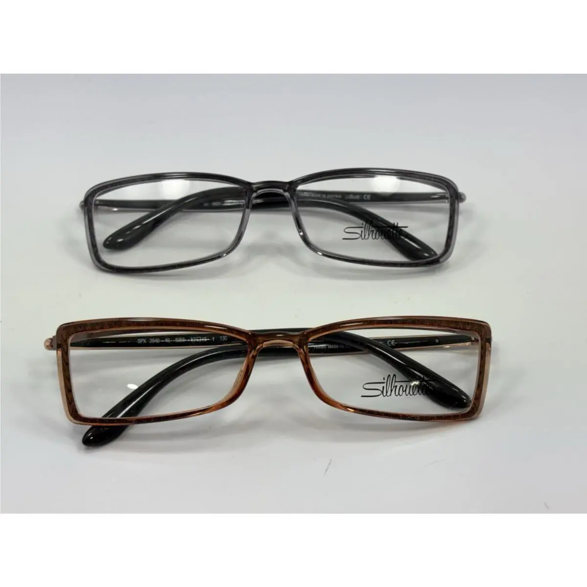 Silhouette Eyeglass Frames Spx 2840 40 6055 Spx 2841 60 6051