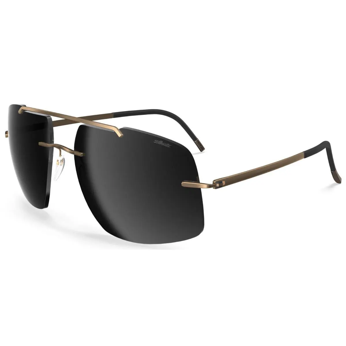 Silhouette Sunglasses Bogatell Gold 61MM-17MM-135MM 8739-75-6730