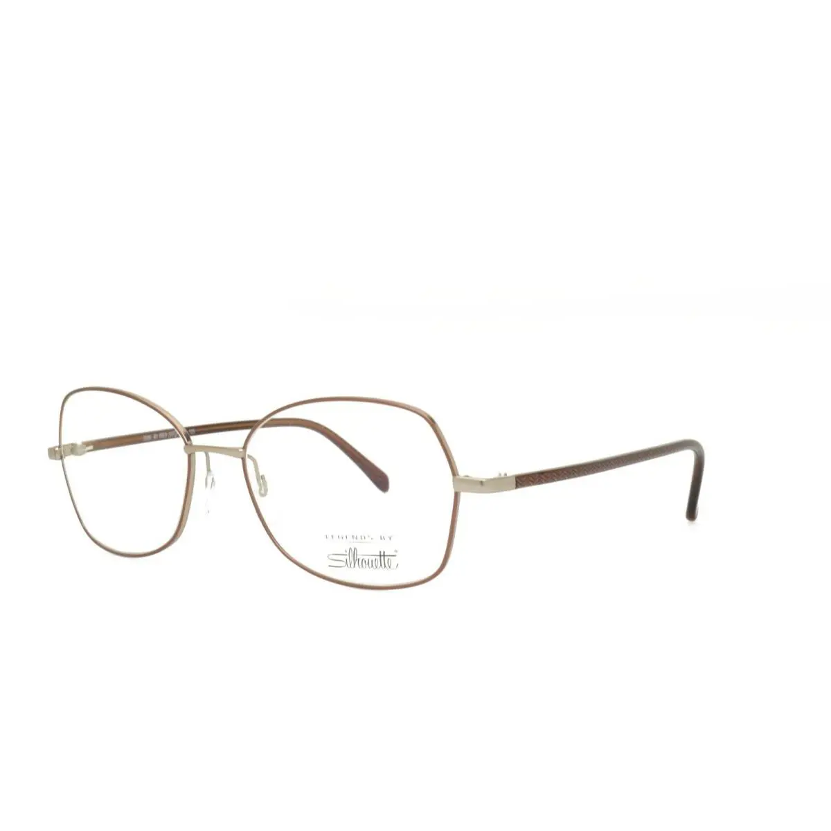 Silhouette 3506 40 6053 Eyeglasses 53-17-125 Taupe