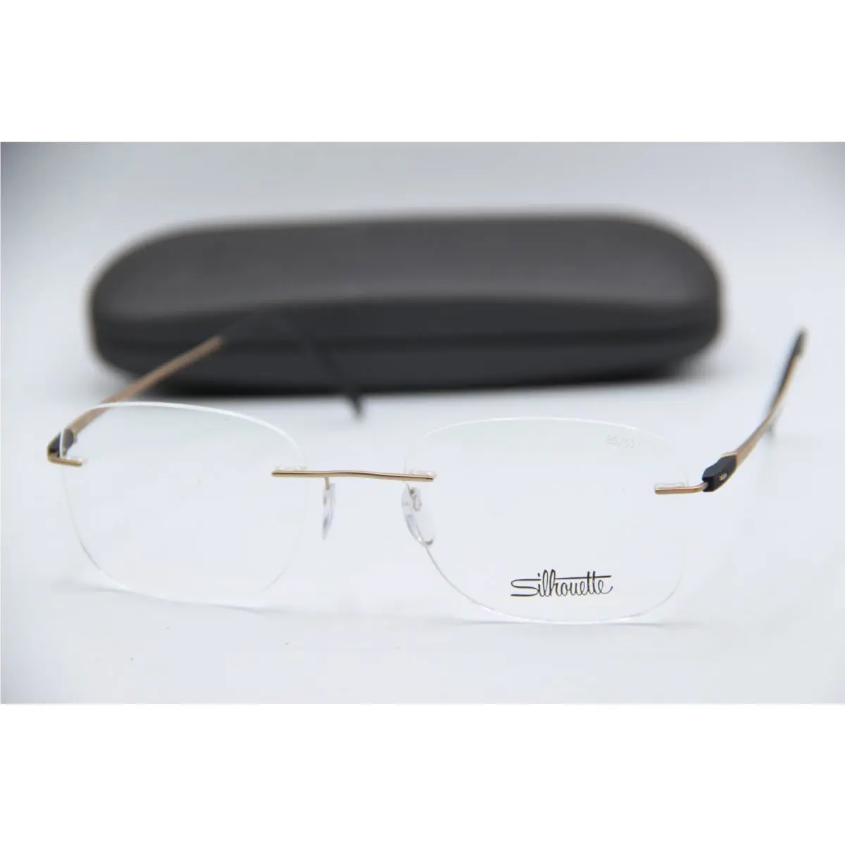 Silhouette Spx 5502 BQ 7530 Gold Gunmetal Frames Sunglasses 53-19