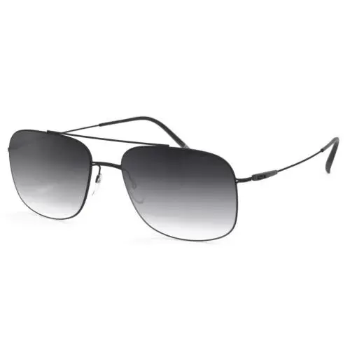 Silhouette Sunglasses Graben 56/18/140 Pure Black Grey Grad 8716/75-9040