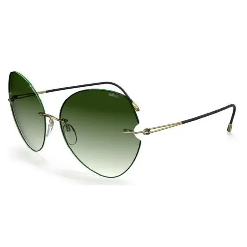 Silhouette Sunglasses Fisher Island 8182 Green Gr 60MM-17MM-135MM 8182-75-8540