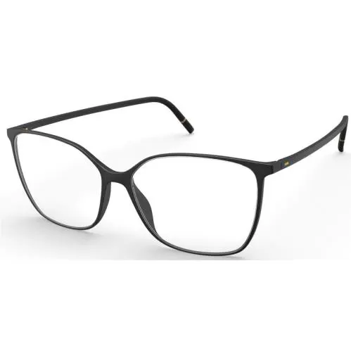 Silhouette Eyeglasses 1612 Pure Wave 53MM-15MM-135MM Black 1612/75-9030-53MM