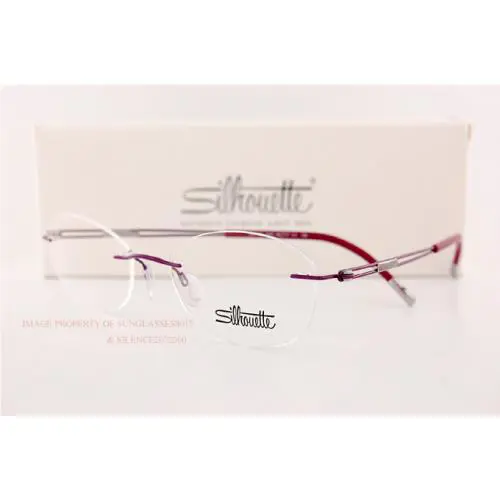 Silhouette Eyeglass Frames Titan Next Generation 5521 FE 4040 Orchid Pink