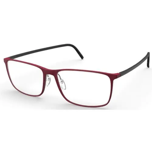 Eyeglasses 2955 Pure Wave 53MM-16MM-140MM Red Cord 2955/75-3060-53MM by Silhouette