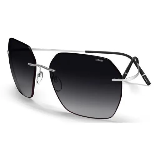 Silhouette 8745 Caleum 59-17-140 Titanium / Black 8745/75-7210