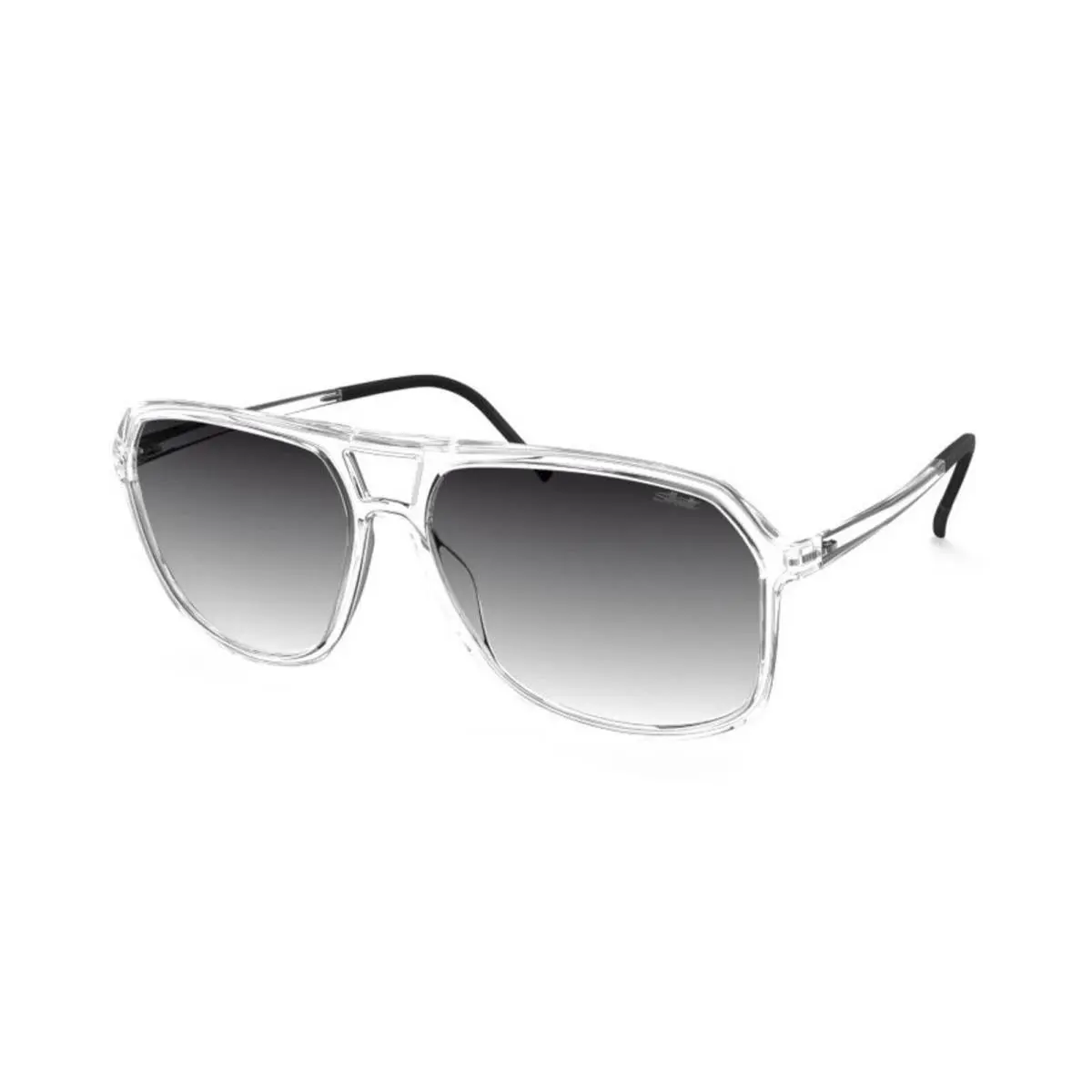 Silhouette Midtown 4080 Pure Crystal/classic Grey Shaded 1010 Sunglasses