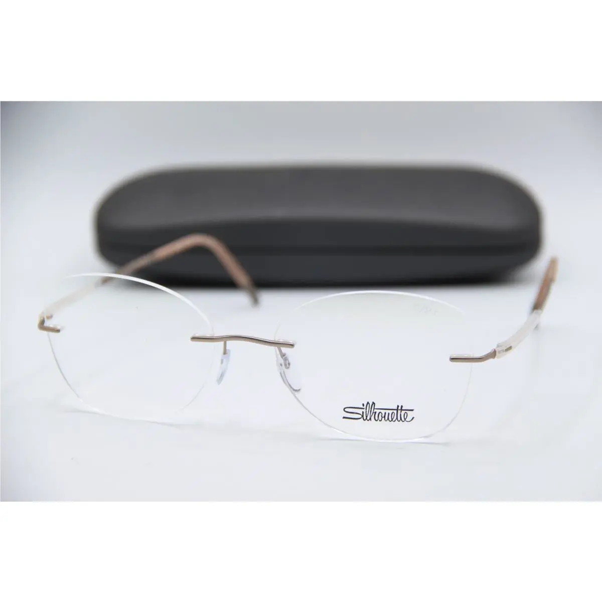 Silhouette Spx 5540 CT 8640 Gunmetal Brown Frames Sunglasses 54-17