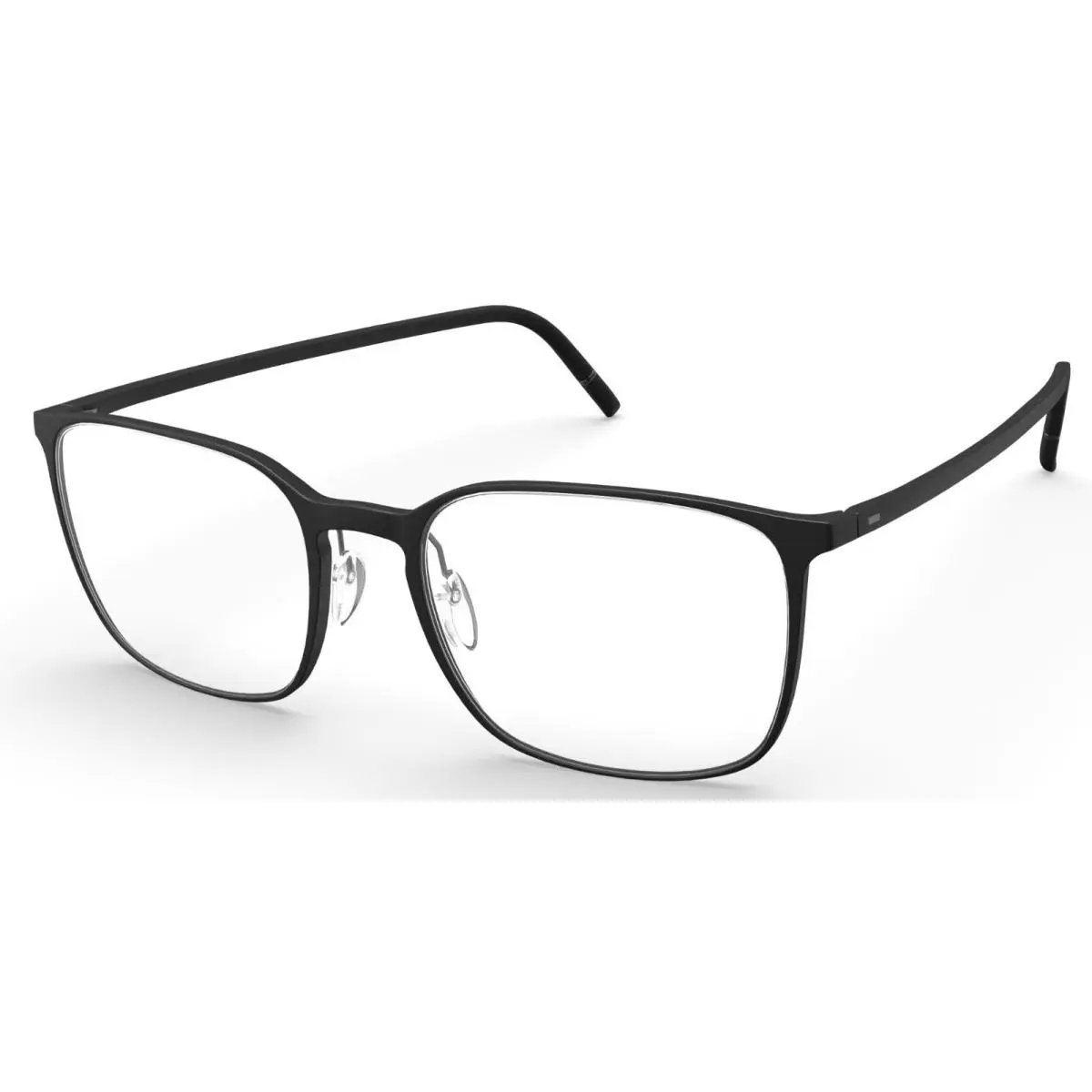 Silhouette Eyeglasses Pure Wave Black Cotton 50MM-19MM-140MM 2954/75-9060-50mm