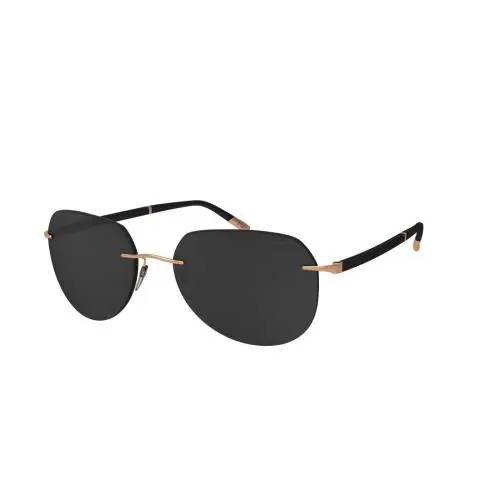 Silhouette Sunglasses Sun C-2 59/17/140 23 kt Gold Plate Polarized 8709/75-3520
