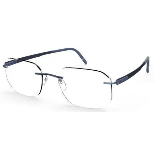 Silhouette Eyeglasses Blend 51/19/145 Navy Blue 5555/KX-4540