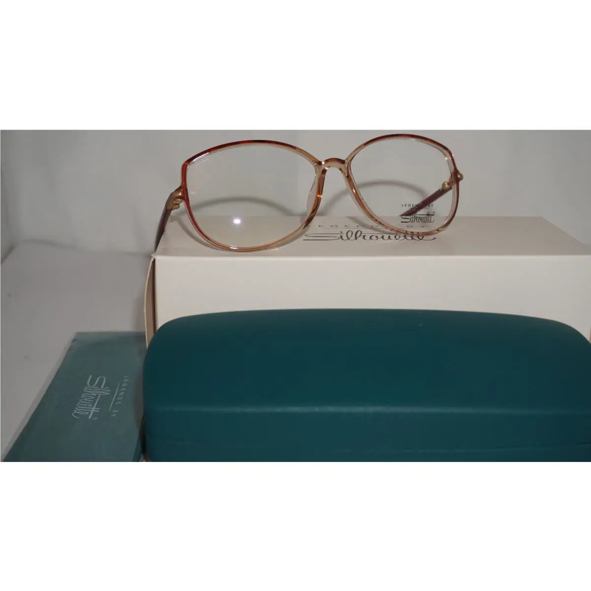 Silhouette Eyeglasses Red Grad Squared Austria 3503 30 6080 53 13 135