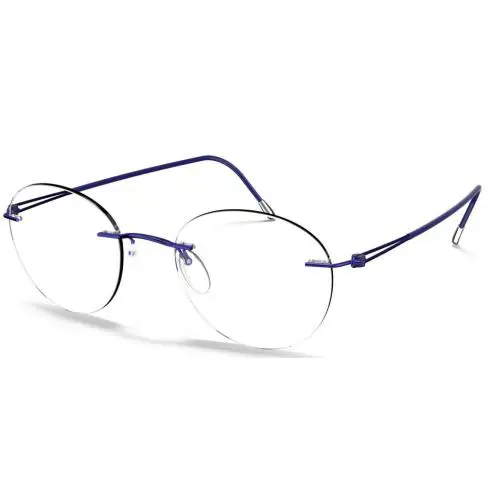 Silhouette Eyeglasses Lite Spirit RL 46/21/145 4640 Cobalt Blue 5569/EP-4640