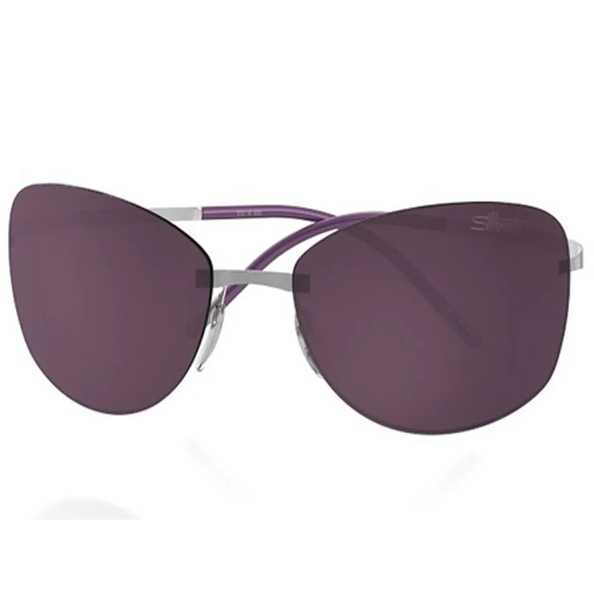 Sunglasses Titan Pure Lavender Silver Mir 8149-6223 by Silhouette