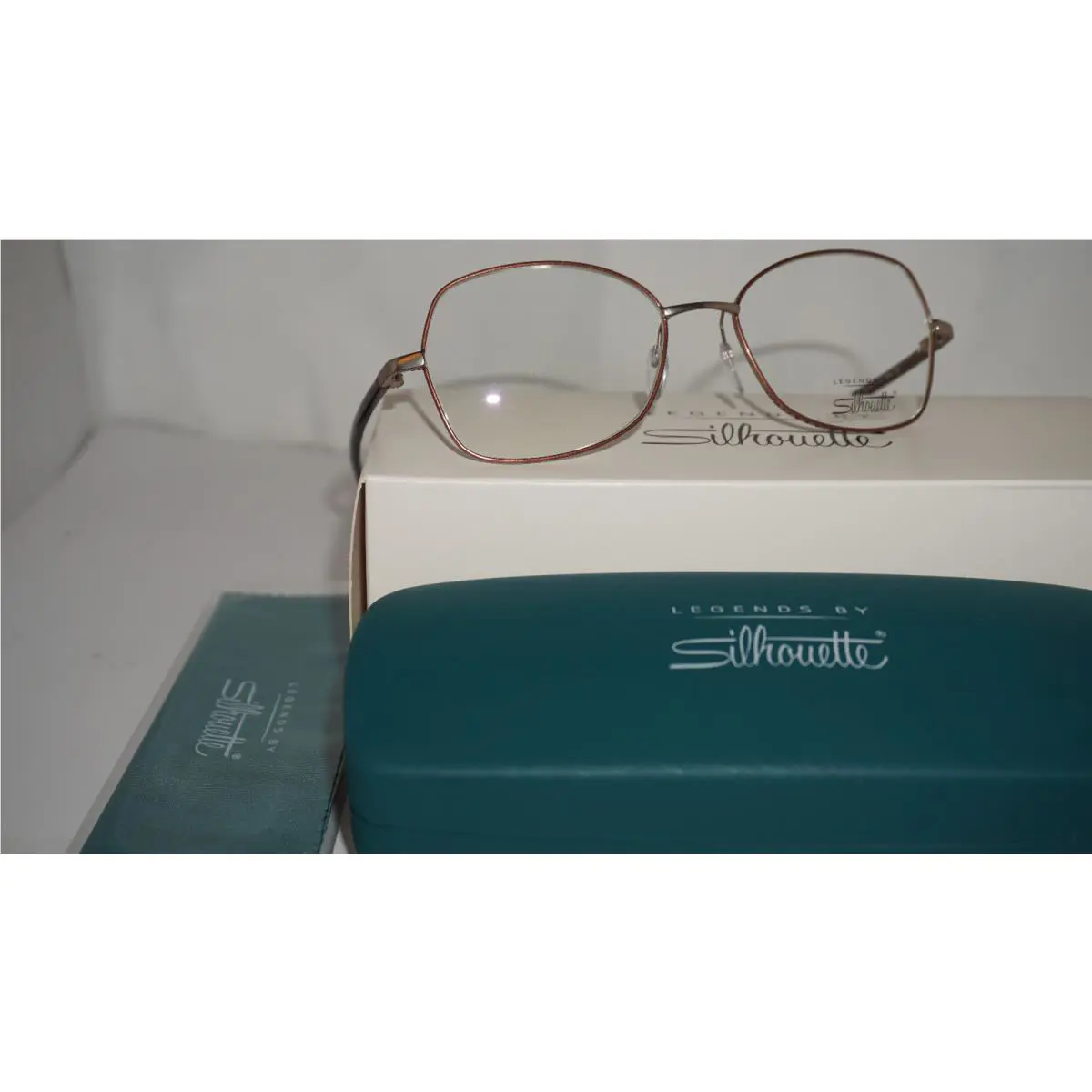Silhouette Eyeglasses Brown Square Austria 3506 40 6053 53 17 125