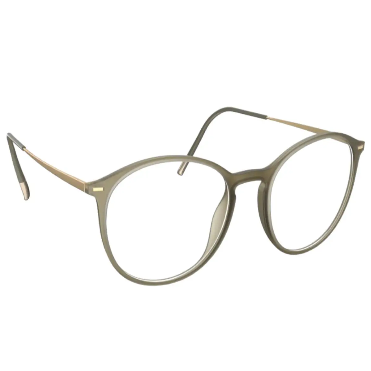 Silhouette 2931 5641 Illusion Lite Full Rim Olive 49-18-135 2931/75-5641-49MM