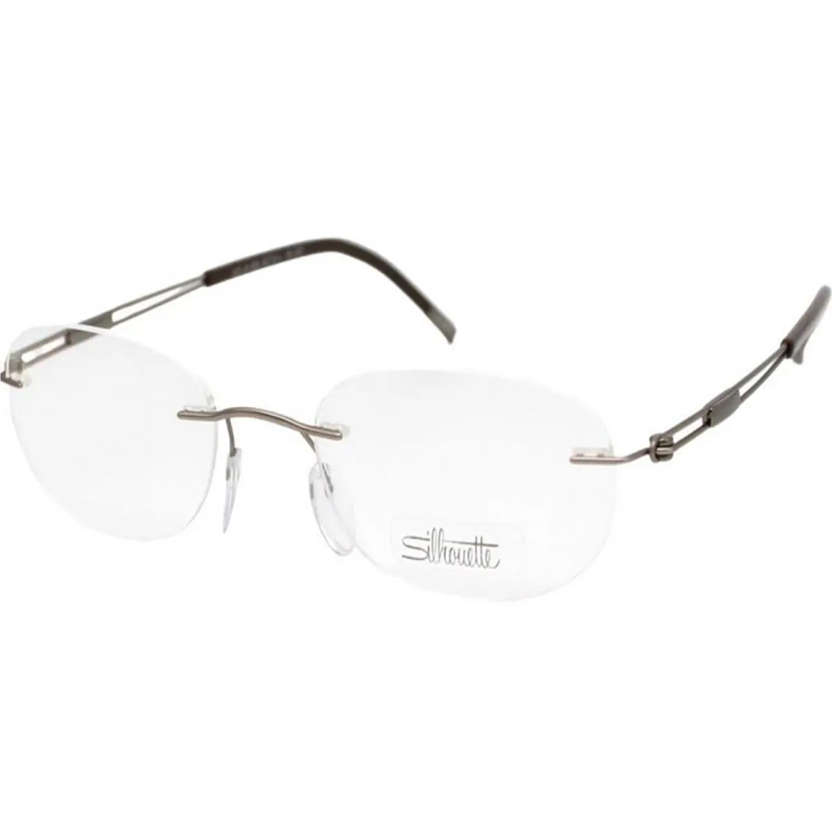 Silhouette Eyeglasses Titan 49-19-145 Brown 5223-6055-49mm