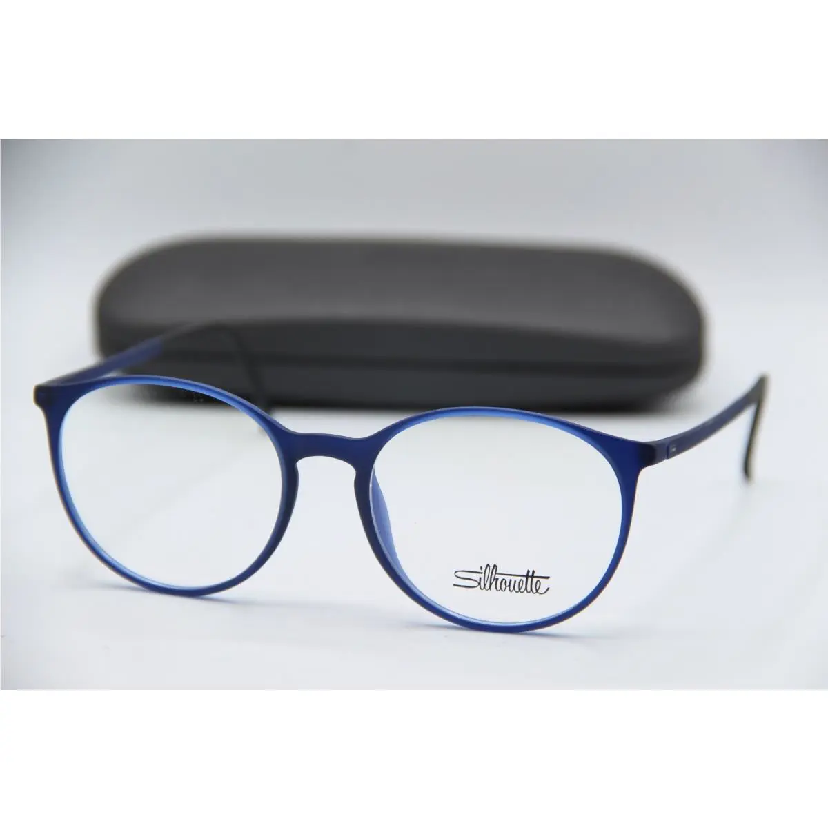 Silhouette Spx 2936 75 4560 Blue Gunmetal Frame Sunglasses 52-17