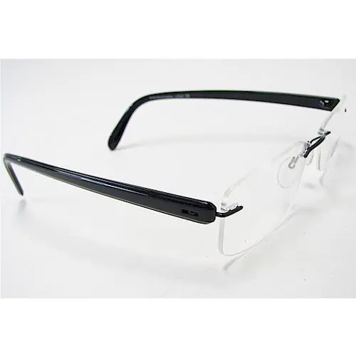 Silhouette Eyeglasses Glasses Model 7652 Color 6053 Black