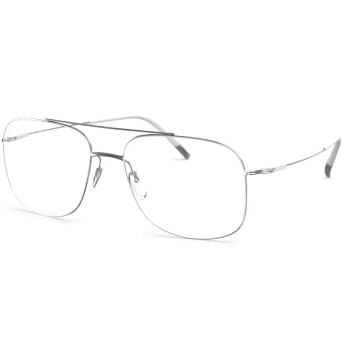 Silhouette Eyeglasses Dynamics Colorwave 54/17/140 Titanium White 5525/75-7300