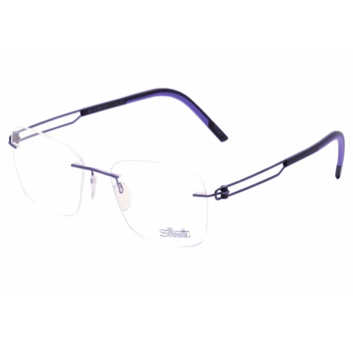 Silhouette Eyeglasses Titan Profile Cool Violet / Deep Violet 4434-6065-53mm