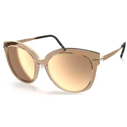 Silhouette 3194 Cap D`ail Collection 55/18/140 Titanium Silky Beige 3194/75-6030