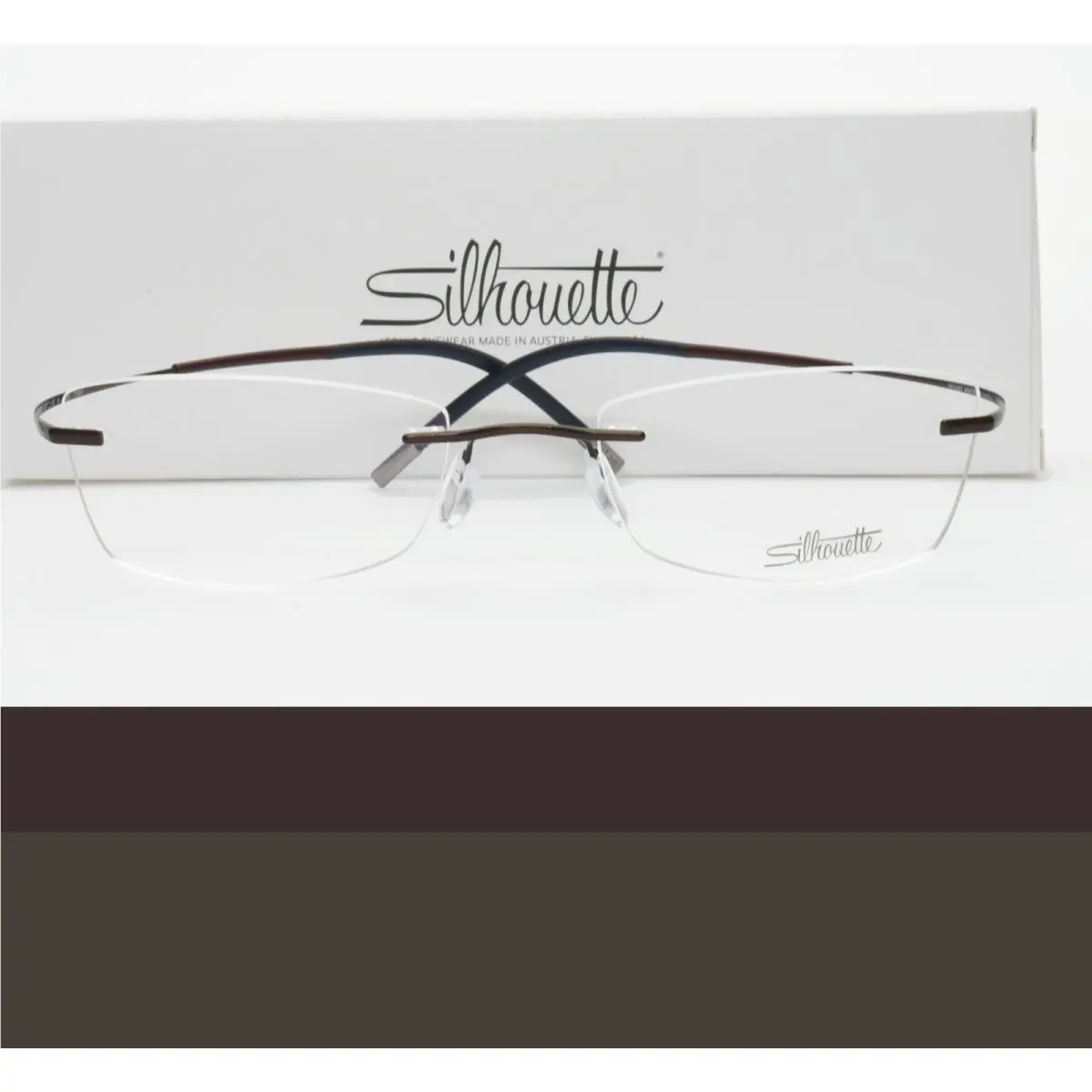 Silhouette Rimless Eyeglasses 52mm 4339 40 6062 52-19-145