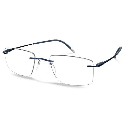 Silhouette 5561 4540 Eyeglasses Purist Trusty Blue 54MM-17MM-145MM 5561/LD-4540