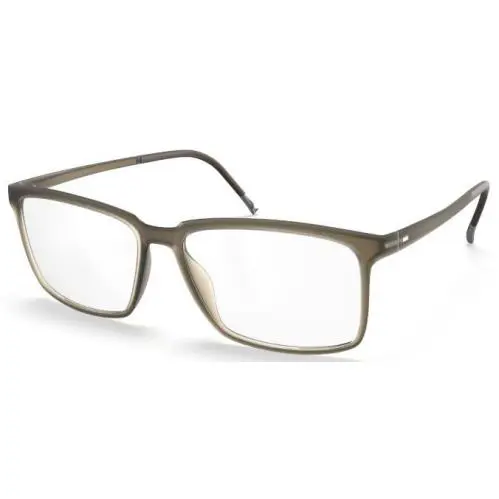 Silhouette Eyeglasses Eos View 56-15-135 Warm Grey 2928-5511-56MM - Frame: Multicolor