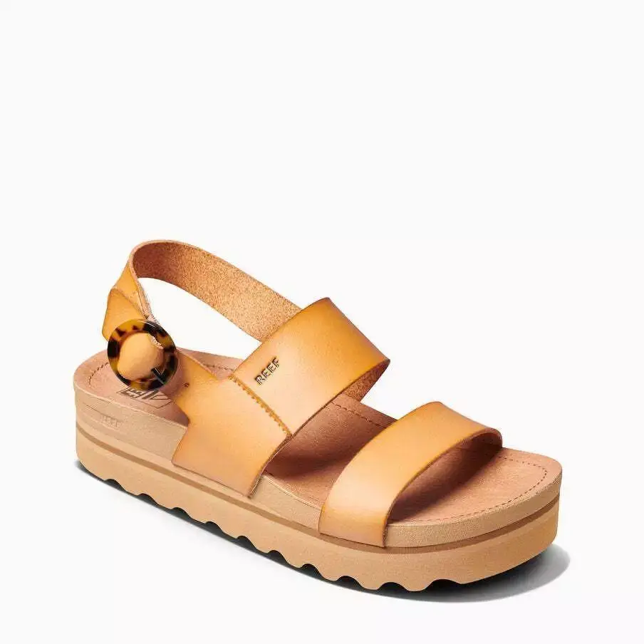 Women`s Vista Hi Comfortable Regular Buckle Sandal - Natural Size Options 10 by Reef