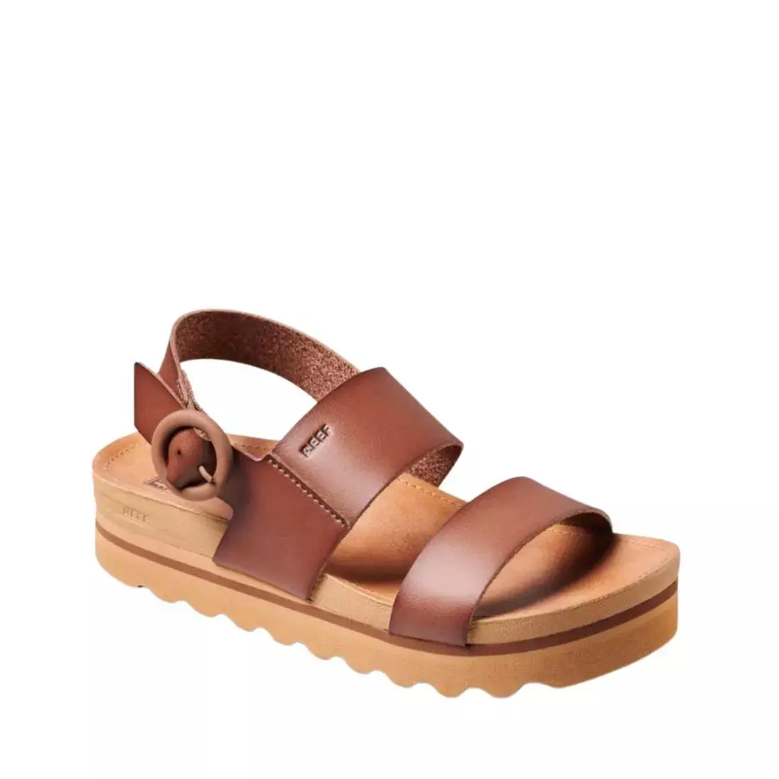 Reef Women`s Vista Hi Comfortable Regular Buckle Sandal - Espresso Size Options