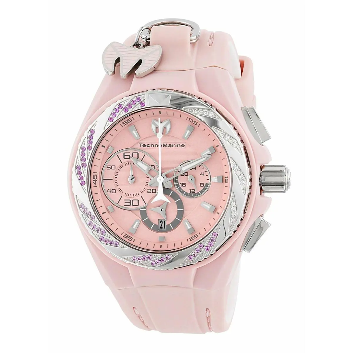 Technomarine 113016 Cruise Locker Sparkling Charm Diamond Chrono Watch 250