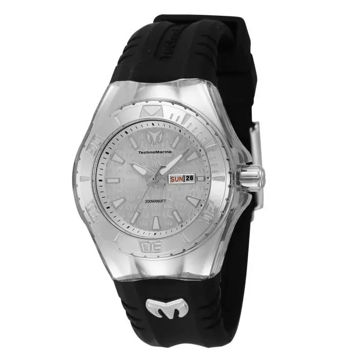 Technomarine Women`s Cruise Monogram 36.5mm Quartz Watch TM-122016