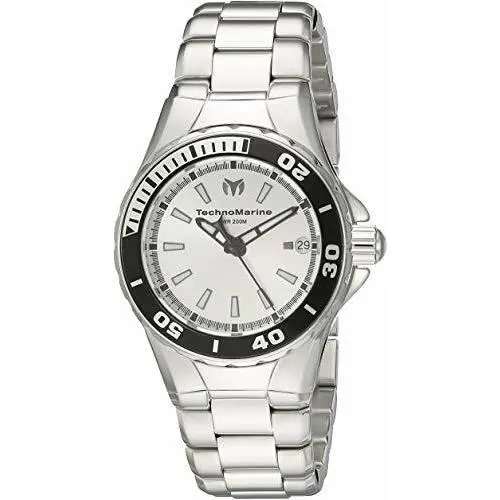 Technomarine 215060 `sea Manta` Swiss Quartz Stainless Steel Watch Silver-tone