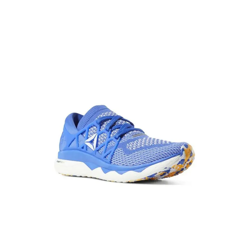Reebok Floatride Run Ultraknit Crushed Cobalt/solar Gold Men`s Shoes DV3885 - Crushed Cobalt/Solar Gold